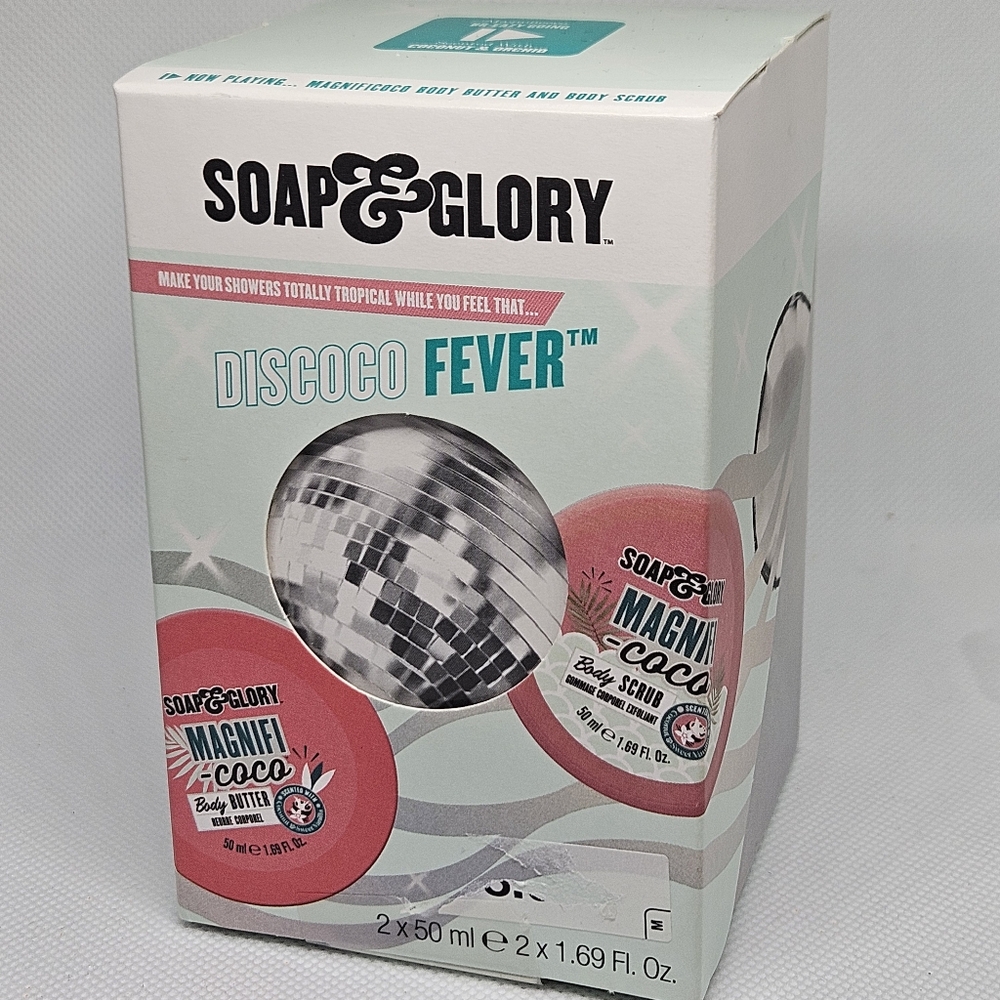 💣♡Soap & Glory Magnifi-Coco Body Butter & Body Scrub